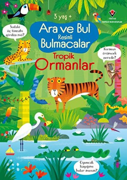 Ara ve Bul Resimli Bulmacalar Tropik Ormanlar-zoom-