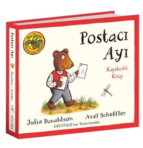 Meşe Palamudu Ormanından Masallar Postacı Ayı Kapakçıklı Kitap-zoom-