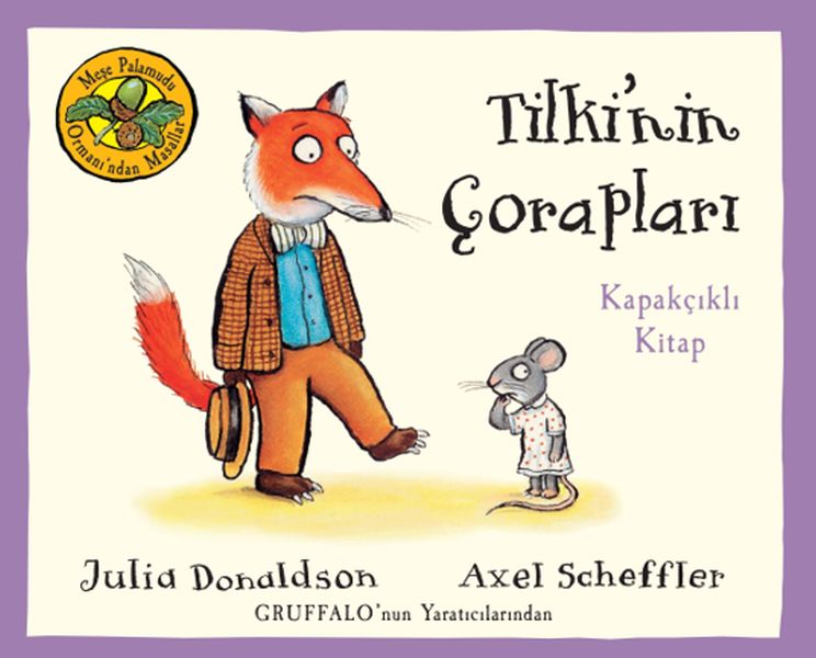 Meşe Palamudu Ormanından Masallar Tilkinin Çorapları Kapakçıklı Kitap