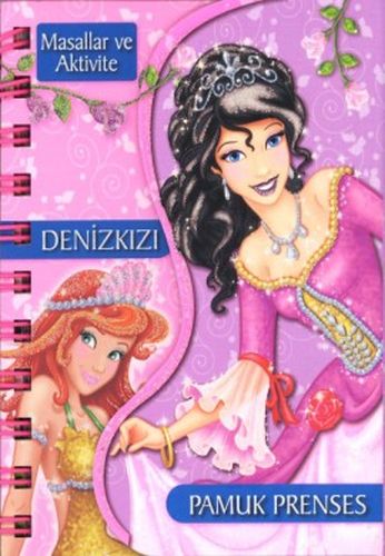 Masallar Ve Aktivite - Denizkızı / Pamuk Prenses (Ciltli)-zoom-