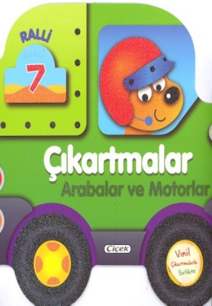 Çıkartmalarla Taşıtları Tasarla - Arabalar Ve Motorlar-zoom-