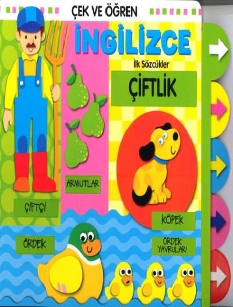 Çek Ve Öğren İngilizce - Çiftlik-zoom-