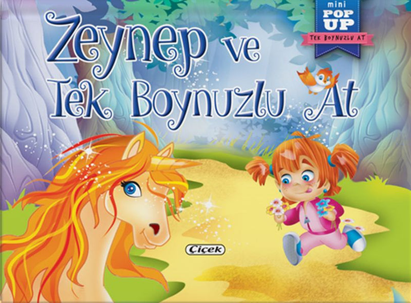 Pop-Up Mini Tek Boynuzlu At - Zeynep Ve Tek Boynuzlu At-zoom-