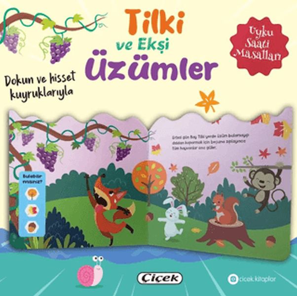 Dokun ve Hisset Kuyruklarıyla – Tilki ve Ekşi Üzümler-zoom-