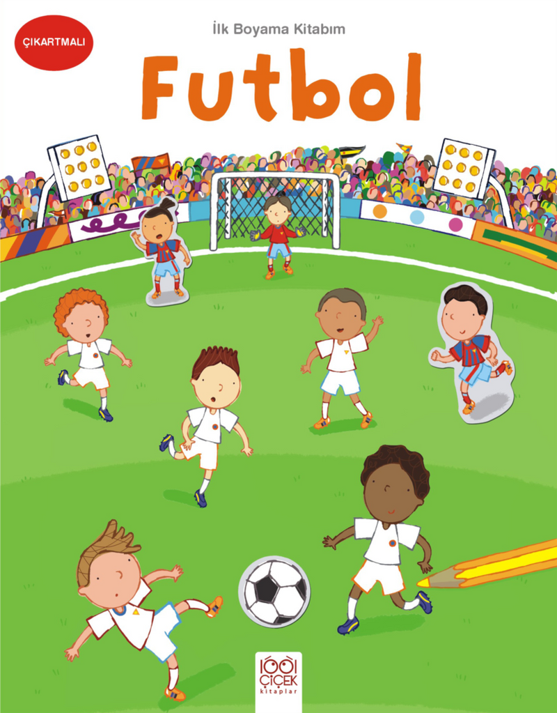 İlk Boyama Kitabım - Futbol-zoom-