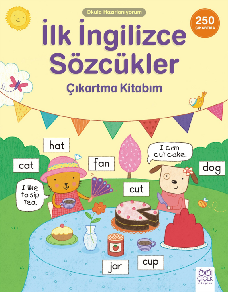 İlk İngilizce Sözcükler Çıkartma Kitabım- 250 Çıkartma-zoom-