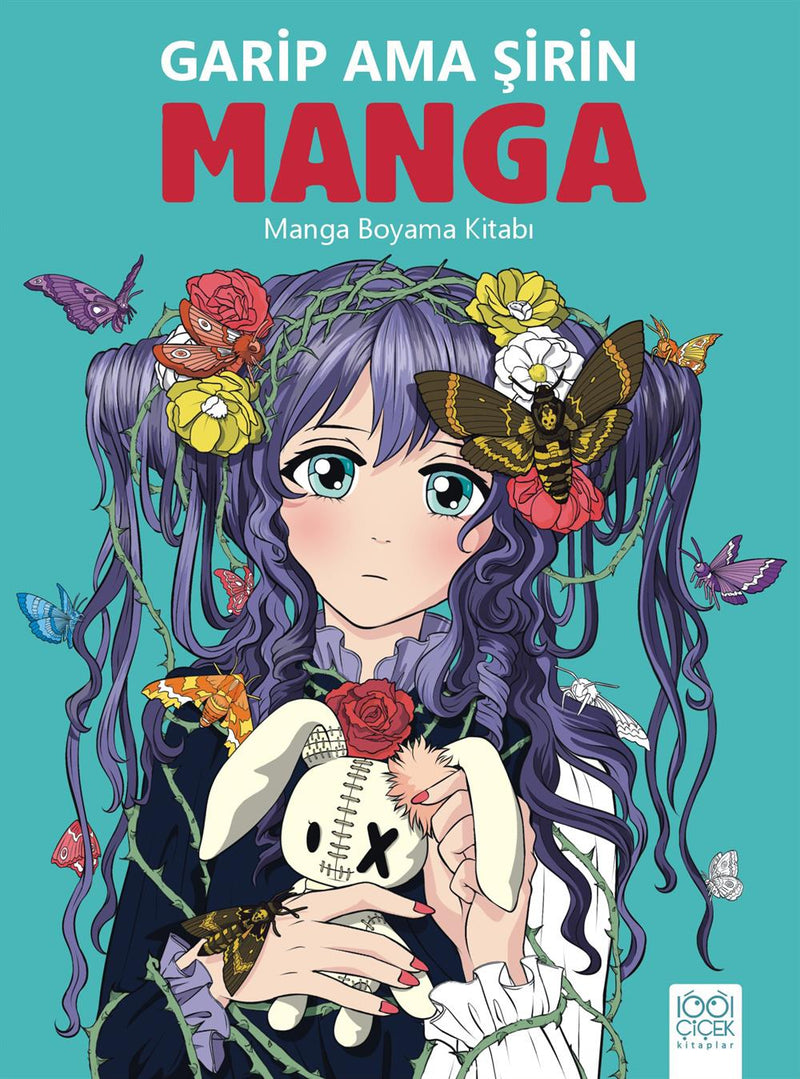 Garip Ama Şirin Manga - Manga Boyama Kitabı-zoom-