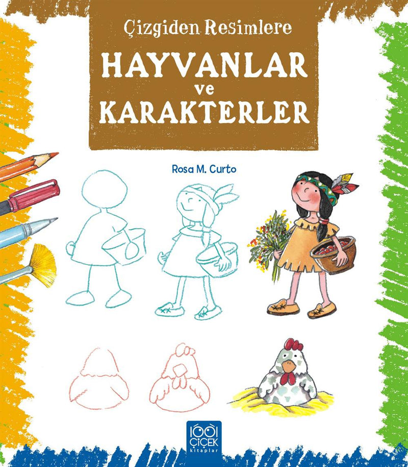 Çizgiden Resimlere - Hayvanlar ve Karakterler-zoom-