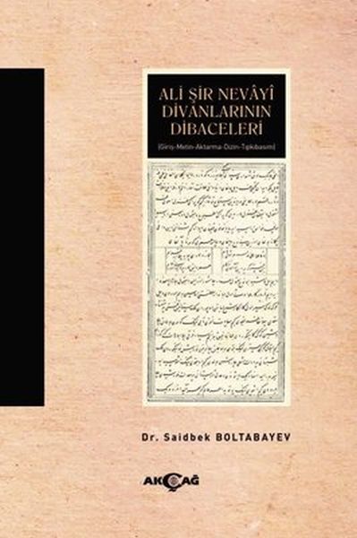 Ali Şir Nevayi Divanlarının Dibaceleri-zoom-
