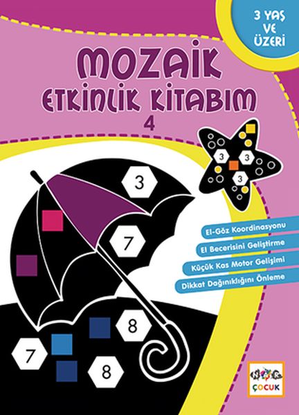 Mozaik Etkinlik Kitabım 4 (Altıgen)-zoom-