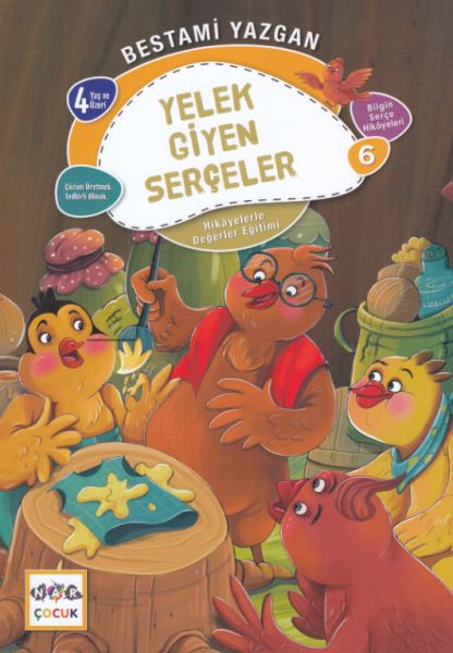 Yelek Giyen Serçeler - Bilgin Serçe Hikayeleri 6 - Hikayelerle Değerler Eğitimi-zoom-
