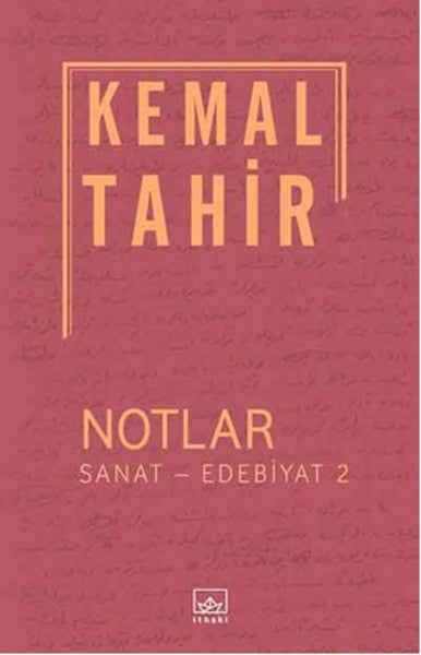 Sanat - Edebiyat 2 / Notlar