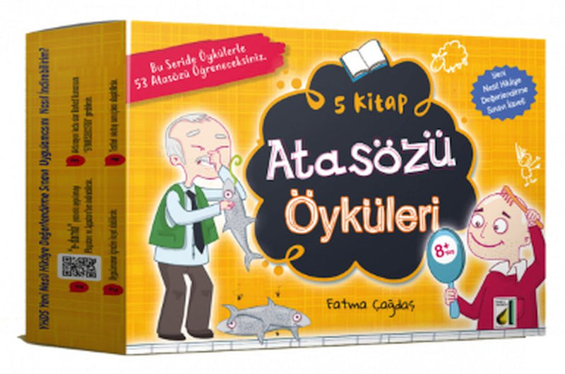 Atasözü Öyküleri (5 Kitap Takım)-zoom-