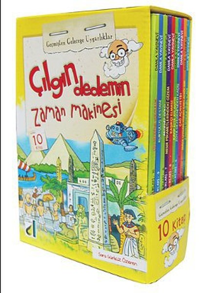 Çılgın Dedemin Zaman Makinesi - Uygarlıklar (10 Kitap Takım)-zoom-