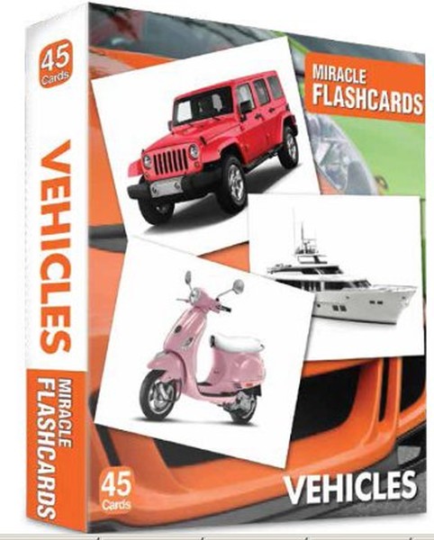 Vehicles Miracle Flashcards (45 Cards)-zoom-