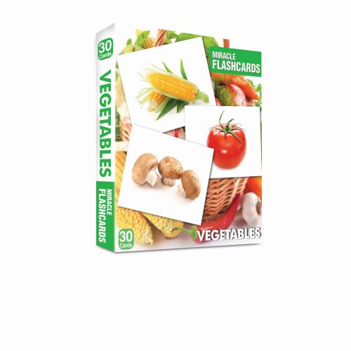 Vegetables Miracle Flashcards (30 Cards)-zoom-