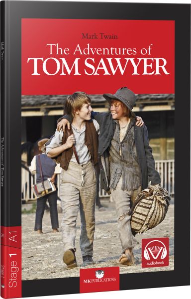 Stage-1 The Adventures Of Tom Sawyer - İngilizce Hikaye-zoom-