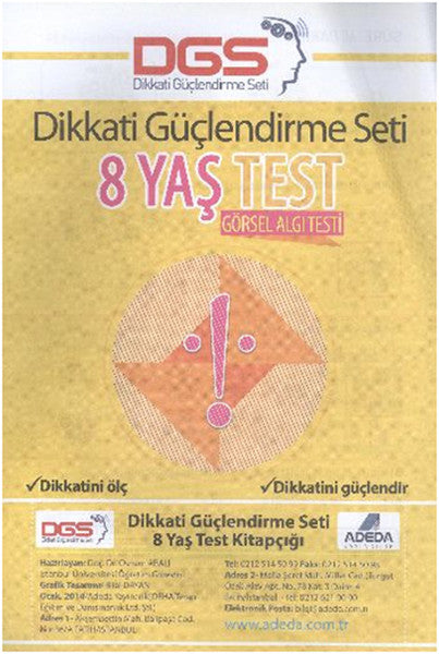 Dikkati Güçlendirme Seti 8 Yaş Test-zoom-