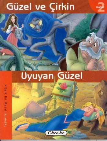 Güzel Ve Çirkin - Uyuyan Güzel (2 Masal Birden)-zoom-