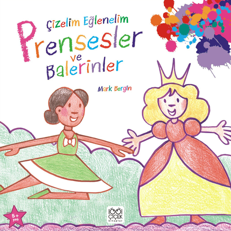 Çizelim Eğlenelim - Prensesler ve Balerinler-zoom-