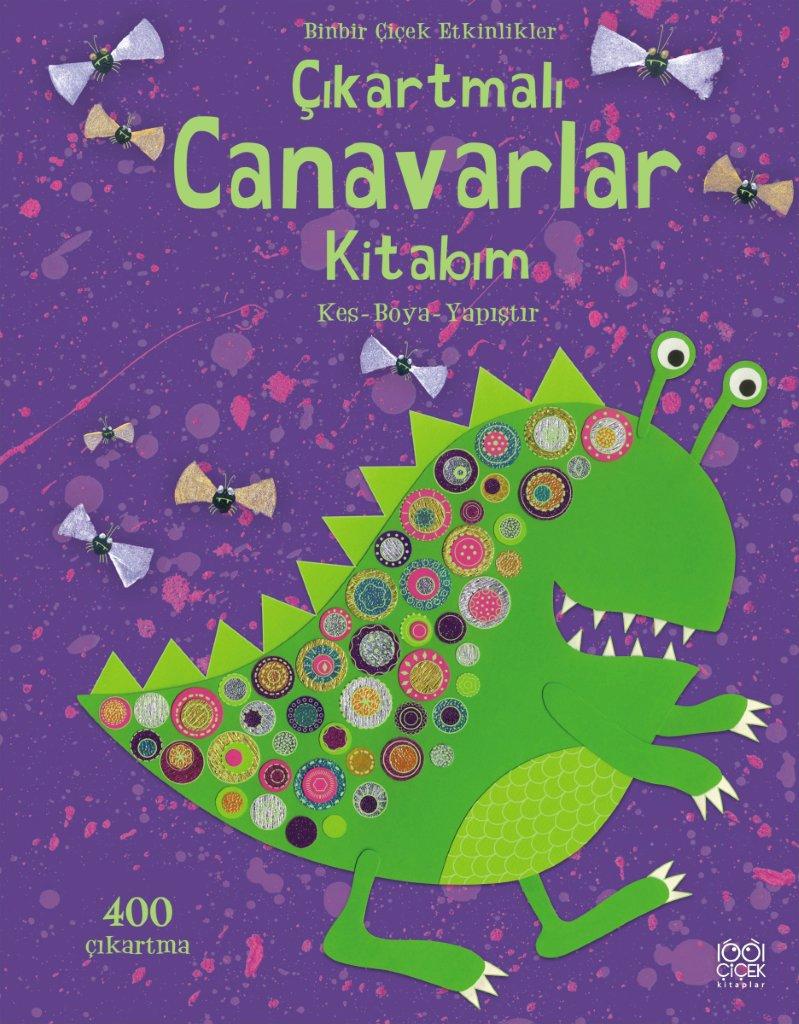 Çıkartmalı Canavarlar Kitabım-zoom-
