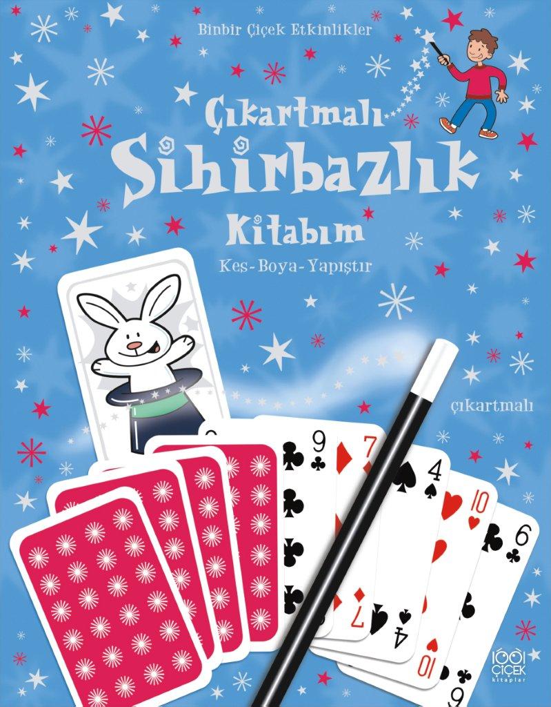Çıkartmalı Sihirbazlık Kitabım / Kes -Boya - Yapıştır-zoom-