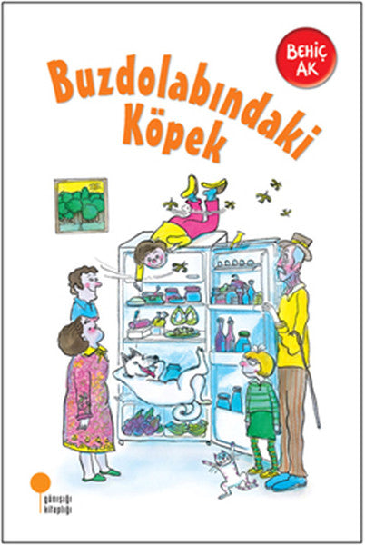 Buzdolabındaki Köpek-zoom-