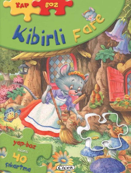 Kibirli Fare  Yap-Boz Çıkartmalı Masallar 4-zoom-