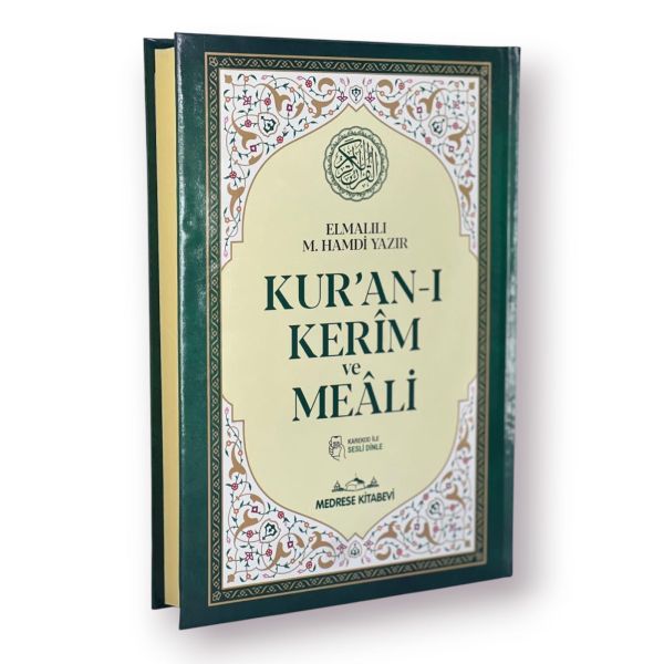 Orta Boy Kuranı Kerim Türkçe Meali Kuşe Sıvama-zoom-