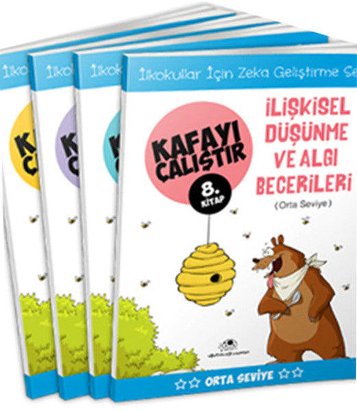 Kafayı Çalıştır Seti (4 Kitap) - Orta Seviye-zoom-