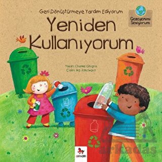 Gezegenimi Seviyorum - Geri Dönüştürmeye Yardım Ediyorum Yeniden Kullanıyorum-zoom-
