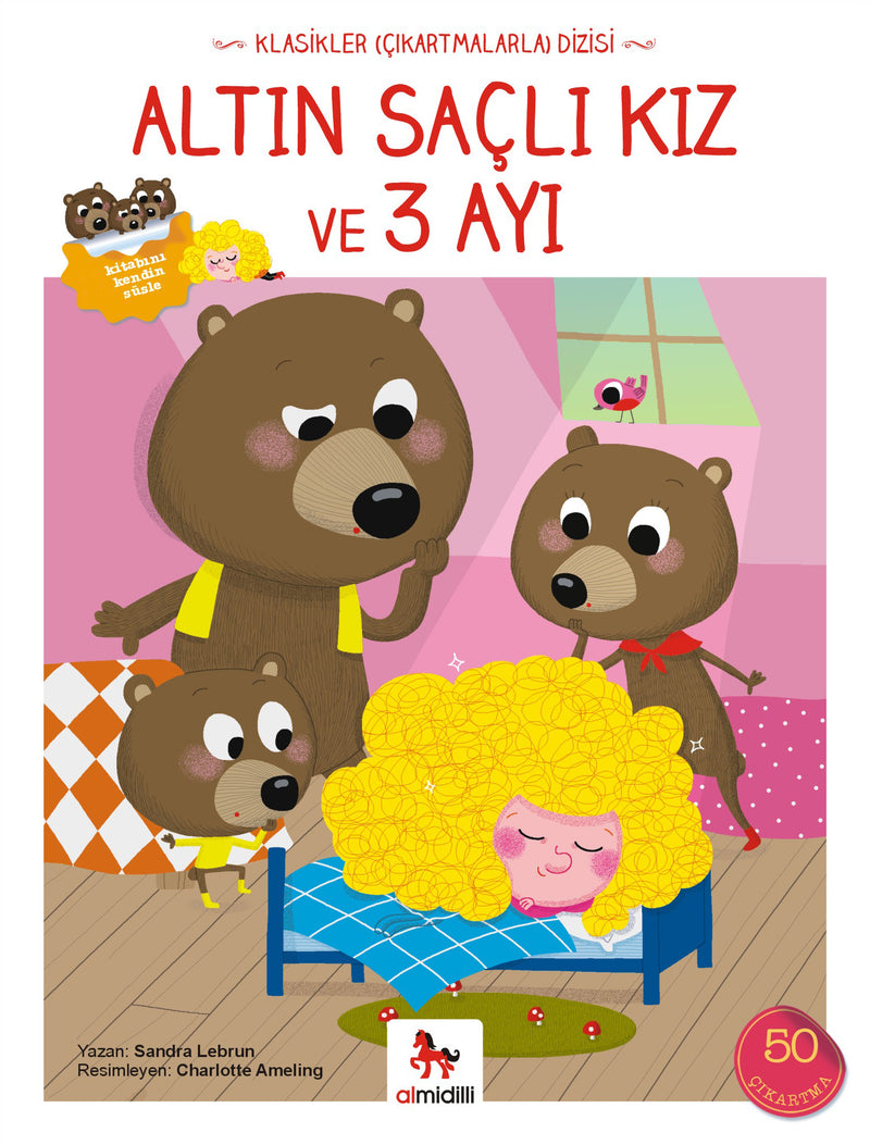 Altın Saçlı Kız ve 3 Ayı-zoom-