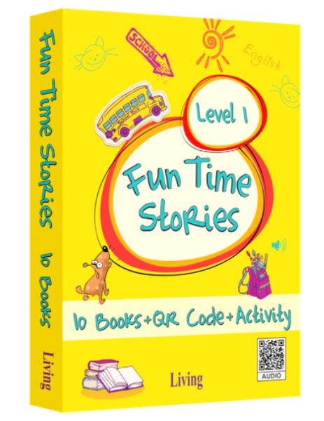 Living Level 1 Fun Times Stories 10'lu Hikaye Seti-zoom-