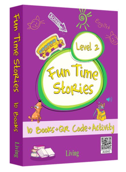 Living Level 2 Fun Times Stories 10'lu Hikaye Seti-zoom-