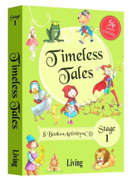 Timeless Tales Stage 1 (8 Books+Activity+Cd)-zoom-
