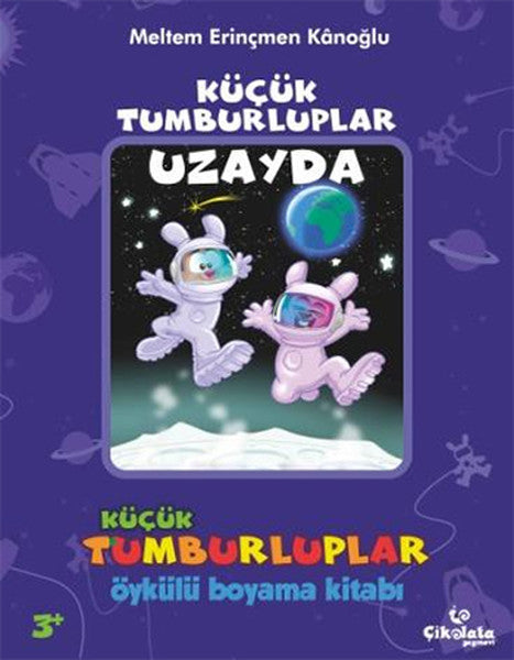 Küçük Tumburluplar - Uzayda (Öykülü Boyama Kitabı)-zoom-