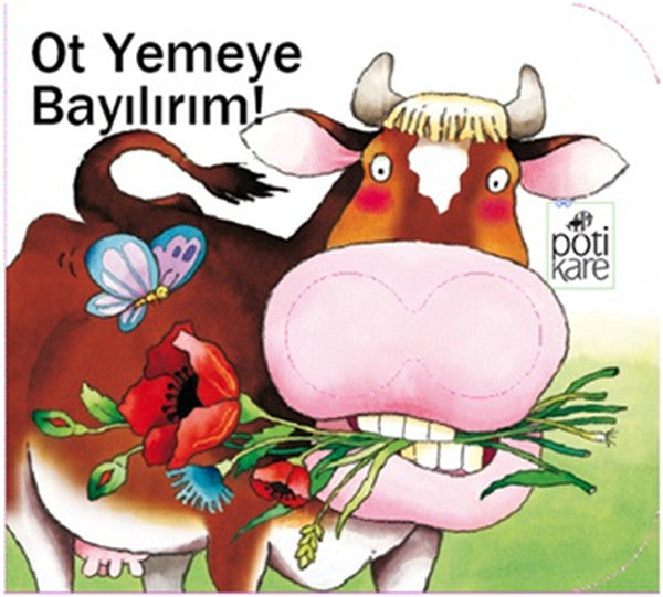 Delikli Kitaplar Serisi - Ot Yemeye Bayılırım!-zoom-