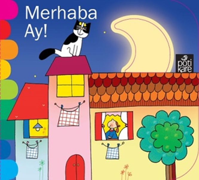 Delikli Kitaplar Serisi - Merhaba Ay!-zoom-