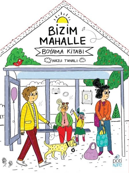 Bizim Mahalle - Boyama Kitabı-zoom-