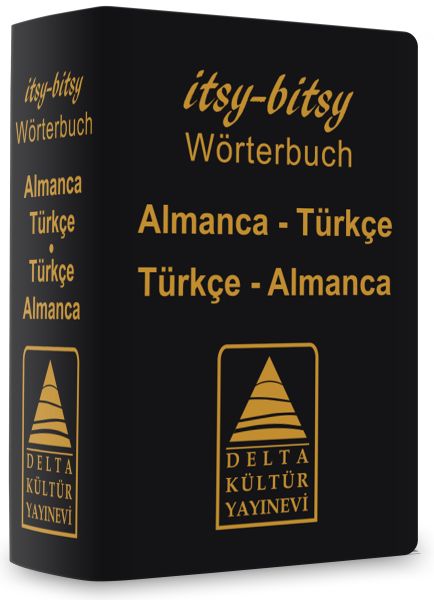 Delta Kültür Almanca Türkçe - Türkçe Almanca Mini Sözlük-zoom-