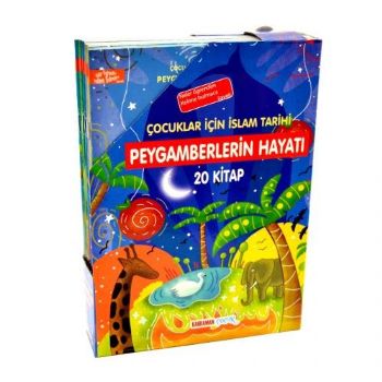 Çocuklar İçin İslam Tarihi / Peygamberlerin Hayatı (20 Kitap-Kutulu)-zoom-