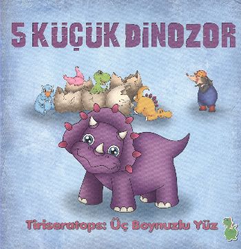 5 Küçük Dinozor - Tiriseratops Üç Boynuzlu Yüz-zoom-