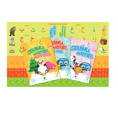 Okul Öncesi Elifba Seti Sevimli Harfler-zoom-