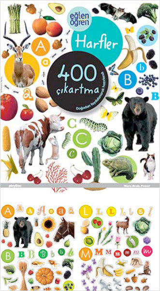 Eğlen Öğren - Harfler 400 Çıkartma-zoom-