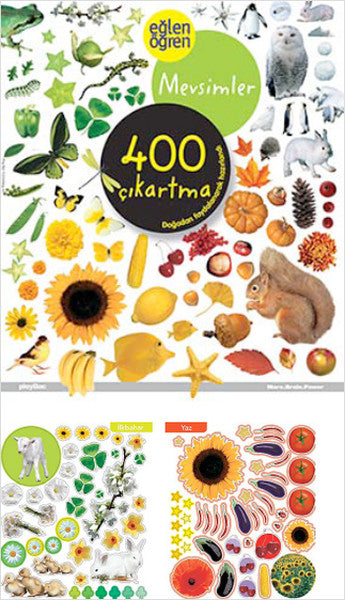 Eğlen Öğren - Mevsimler 400 Çıkartma-zoom-