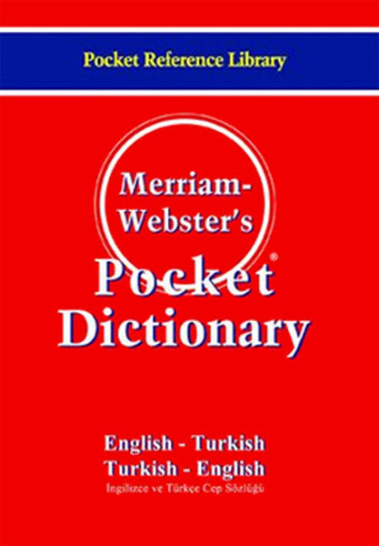 Merriam Webster's Pocket Dictionary  English - Turkish/Turkish - English-zoom-