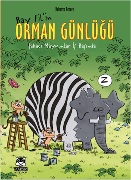 Bay Fil'in Orman Günlüğü -  Şakacı Maymunlar İş Başında-zoom-