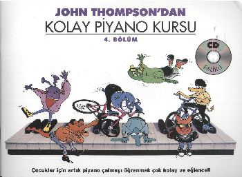 John Thompson'dan Kolay Piyano Kursu 4.Bölüm (Cd İlaveli)-zoom-