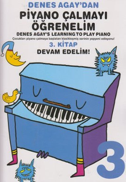 Denes Agay'dan Piyano Çalmayı Öğrenelim 3. Kitap-zoom-