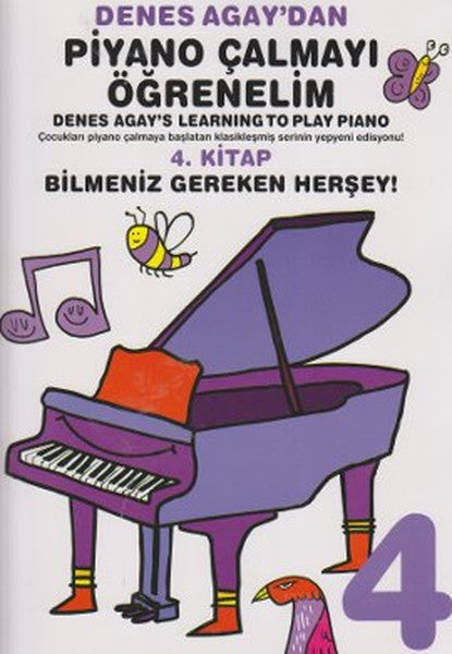 Denes Agay'dan Piyano Çalmayı Öğrenelim 4. Kitap Bilmeniz Gereken Herşey!-zoom-